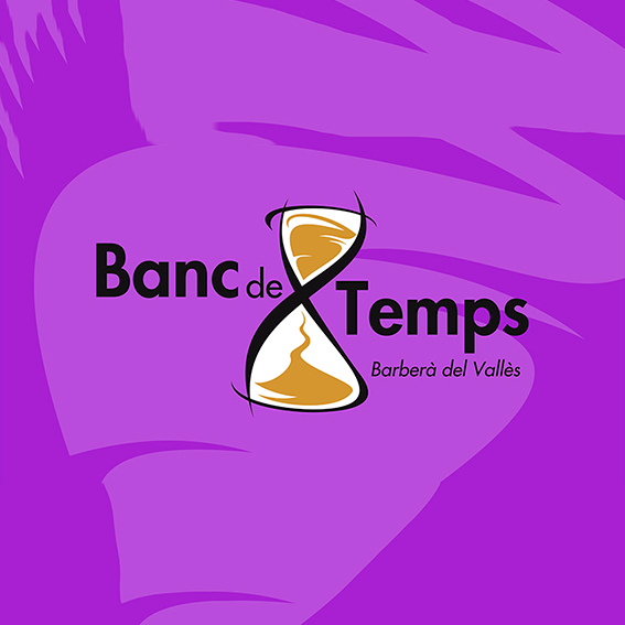 Logotipo para el Banco de tiempo en Barberà del Vallès, Barcelona.