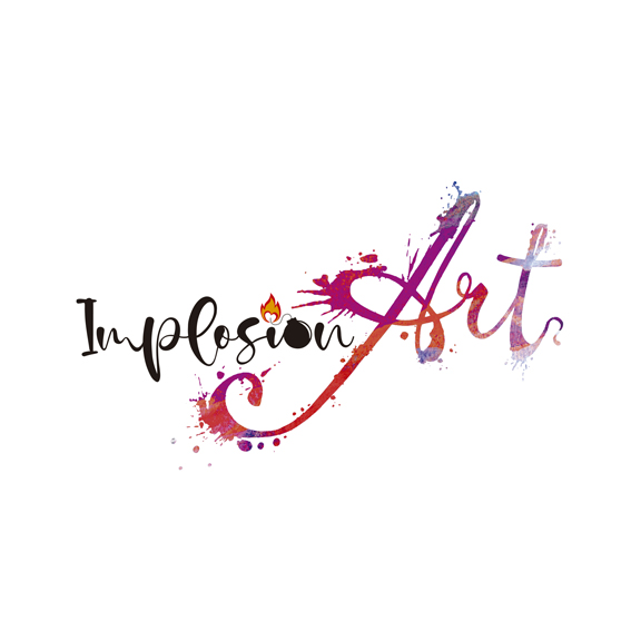 Logotipo para Estudio de proyectos  artísticos <b>ImplosionArt</b>, Barberà del Vallès. Barcerlona